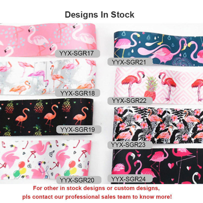 100% Polyester Single Face Designer Grosgrain Ribbon Stripe 3 Inch