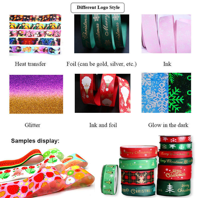 100% Polyester Single Face Designer Grosgrain Ribbon Stripe 3 Inch