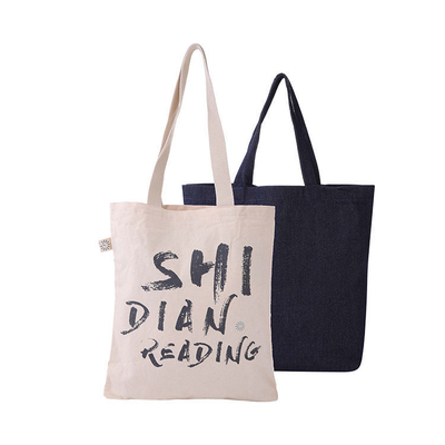 Shopping Made Easy Custom Canvas Tote Bags with Eco-Friendly Material and Printed Logos