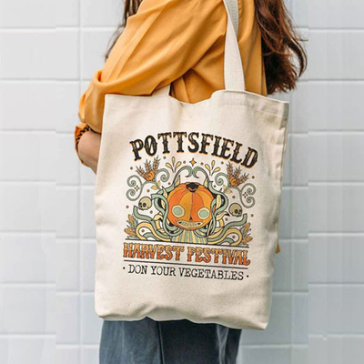 Customized Logo Large Organic Cotton Canvas Grocery Shopping Tote Bag for OEM/ODM
