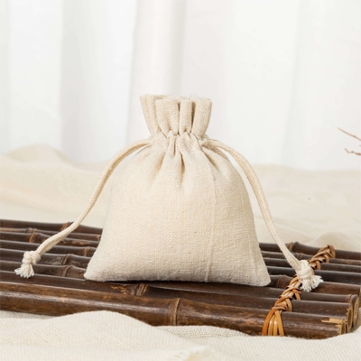 Custom Logo Eco Friendly Luxury Soft Cotton Pouch for Durable Jewelry Organization