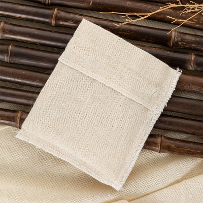Custom Logo Eco Friendly Luxury Soft Cotton Pouch for Durable Jewelry Organization