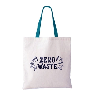 Soft Canvas Recycle Tote Bag Made of Sustainable Reusable Cotton