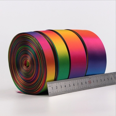 Soft Touch RIBBONS Single Face Double Face Rainbow Satin Ribbon Grosgrain Ribbon