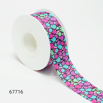 Custom Printed Grosgrain Ribbon for Hair Bows Craft Suppliers