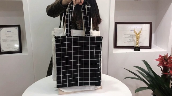 Customized Eco Fabric Tote Non-Woven Shopping Bag for Recyclable Fashion Accessories