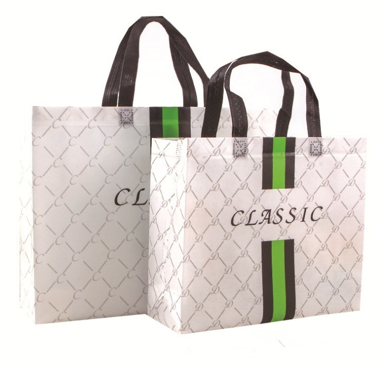 Industrial Shopping Non-woven Shopping Bags with Folding Style and Non-woven Material