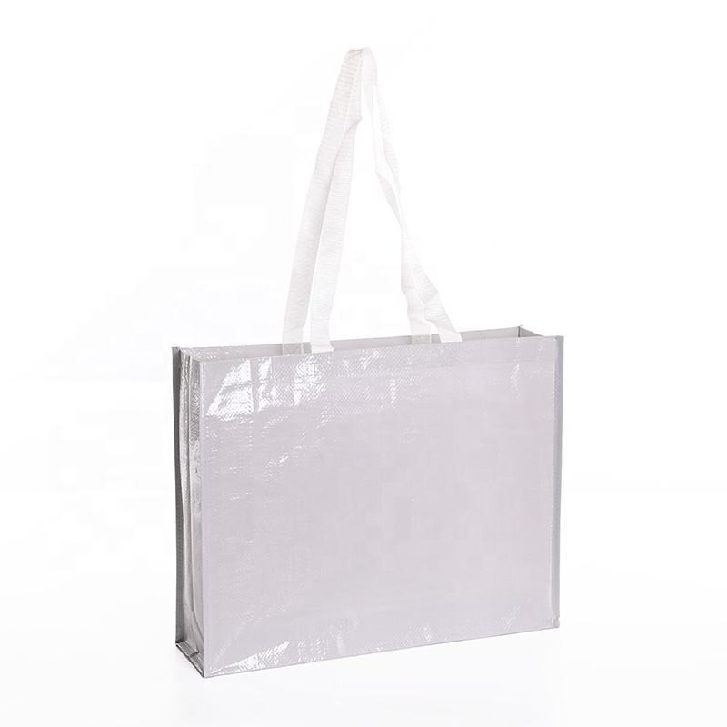Reusable PP Woven Shopping Bag for Business Shopping Custom Printing and Eco-Friendly