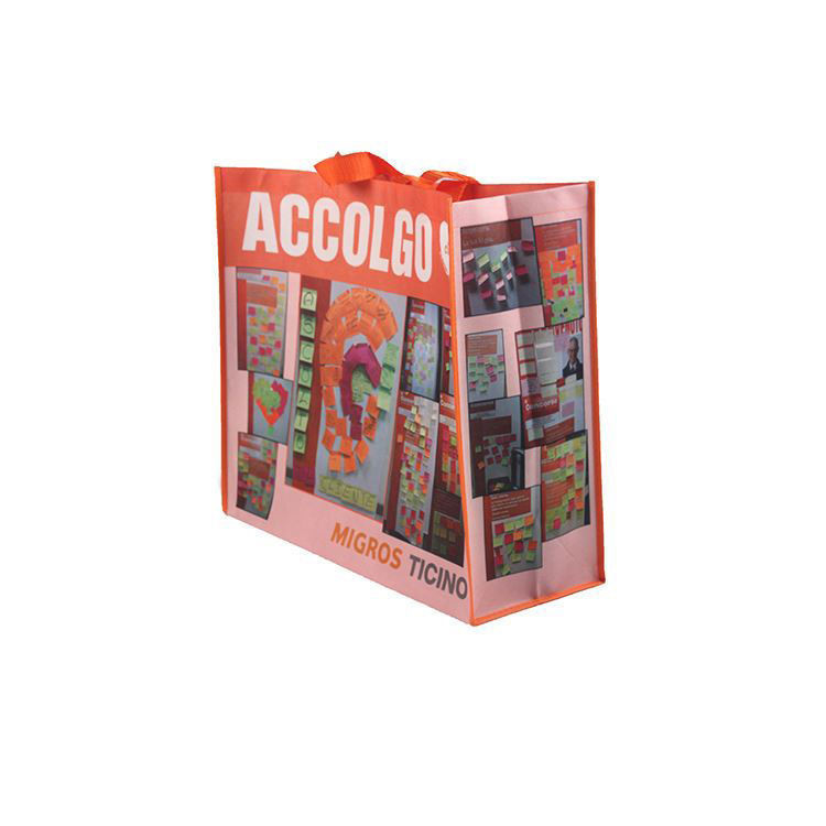 Large Capacity Non-woven Shopping Bag with Eco-friendly Material and Custom Printing