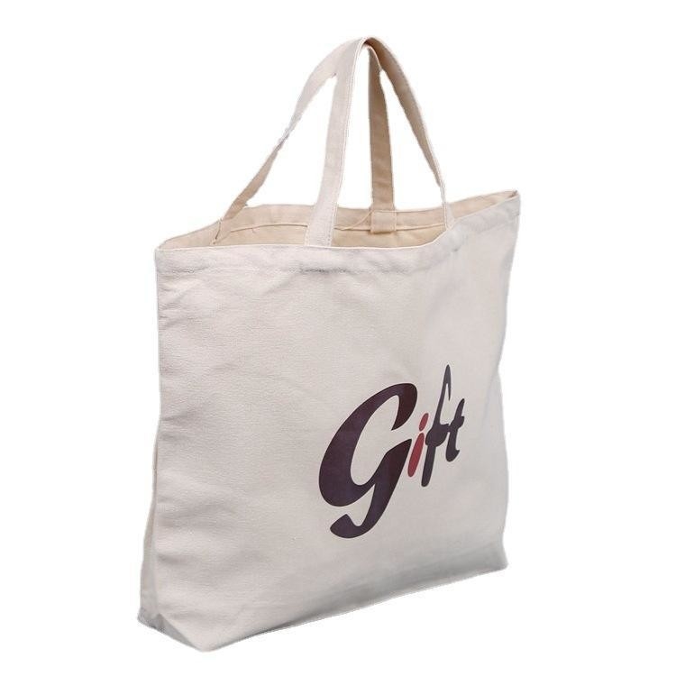 Printed Organic Cotton Tote Bag for Eco-Friendly Promotion and Shopping