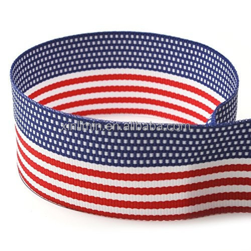 Fashion and Useful Printed Satin Grosgrain Moire Ribbon for Customized Branding