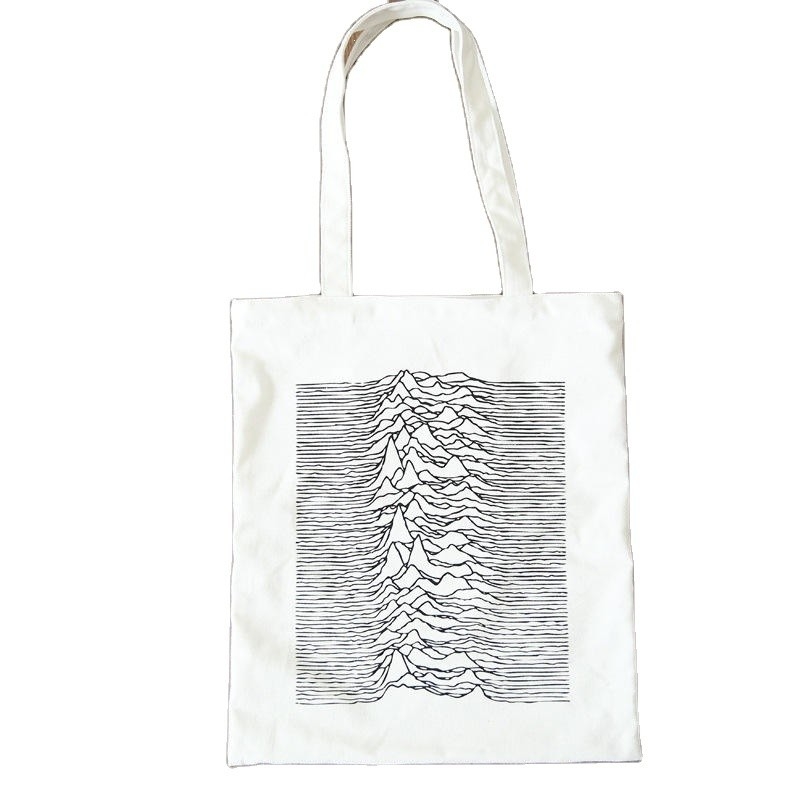Custom Canvas Tote Bag Casual Big Shoulder Shopping Bag for Fashionable Shopping