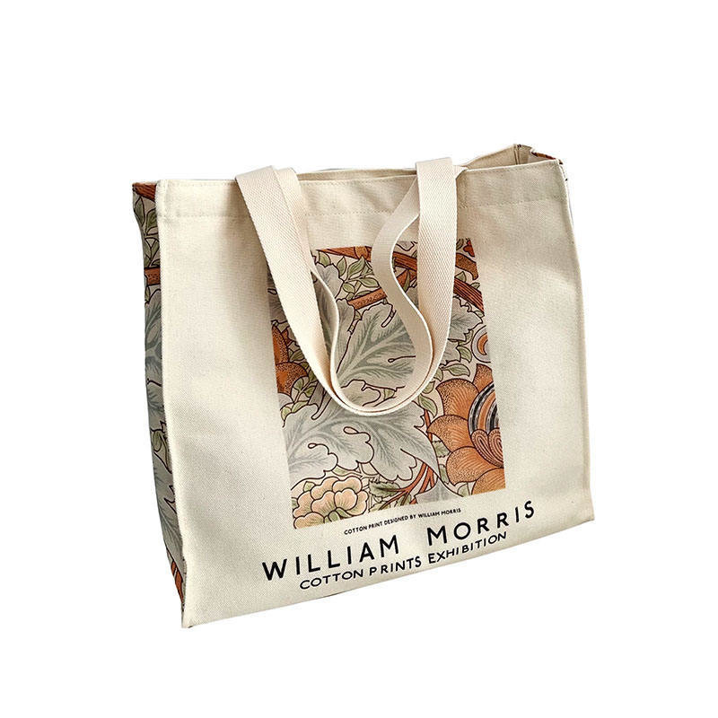 OEM/ODM Accepted Art Bags for Tourist Souvenirs British Museum Canvas Print Pattern