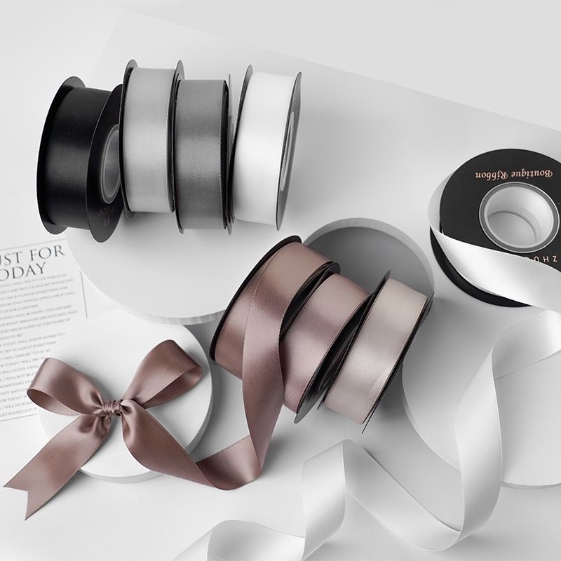 Custom Printed Luxury Branded Personalized Valentine Merry Christmas Gift Ribbon With Logo