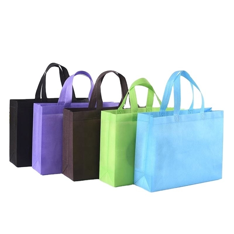 Customized Eco Fabric Tote Non-Woven Shopping Bag for Recyclable Fashion Accessories